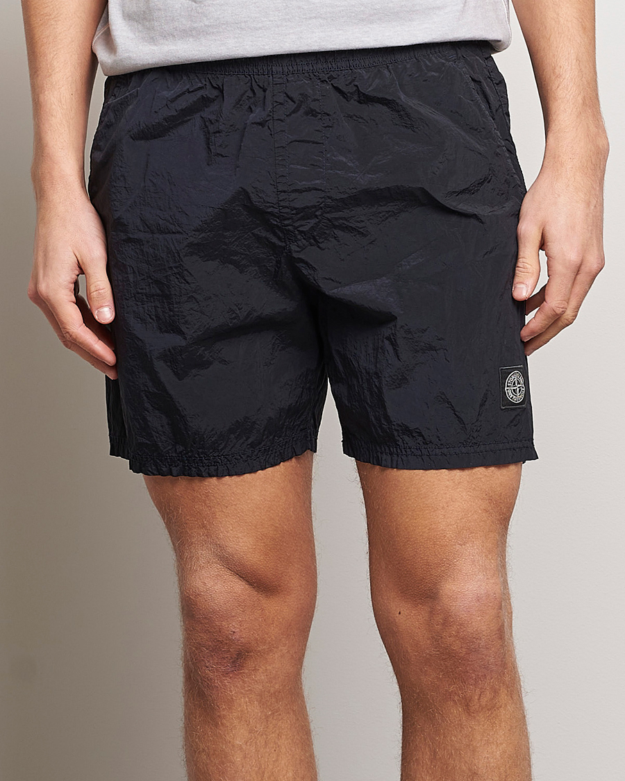 Hombres | Bañadores | Stone Island | Nylon Metal Econyl Swimshorts Navy Blue