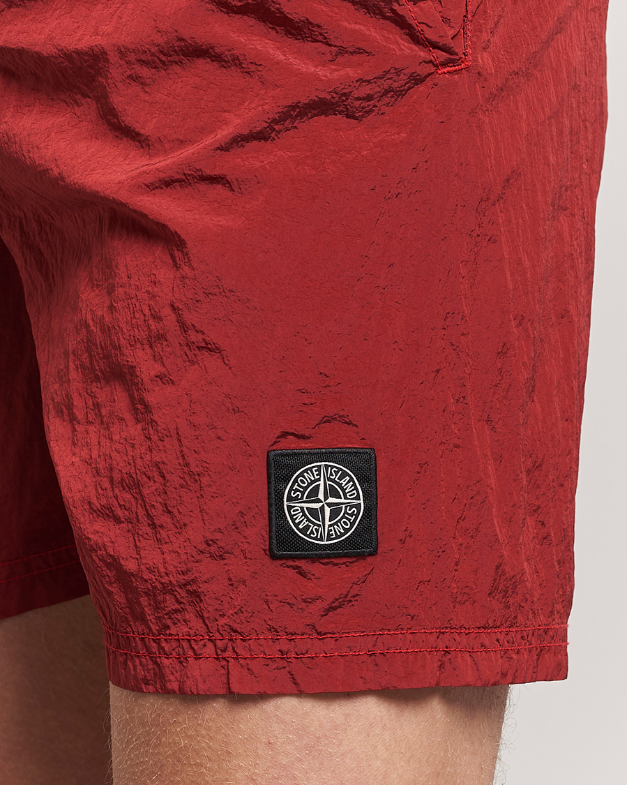Hombres | Bañadores | Stone Island | Nylon Metal Econyl Swimshorts Red
