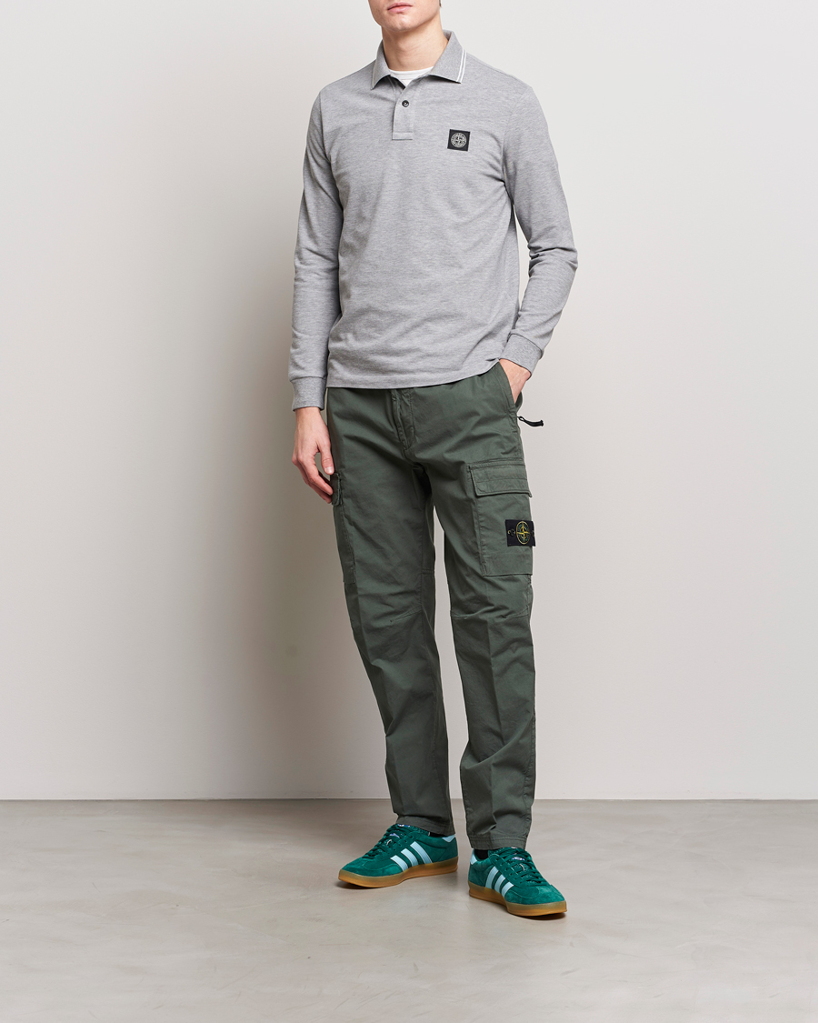 Hombres | Pantalones | Stone Island | Tapered Supima Cotton Cargo Pants Musk
