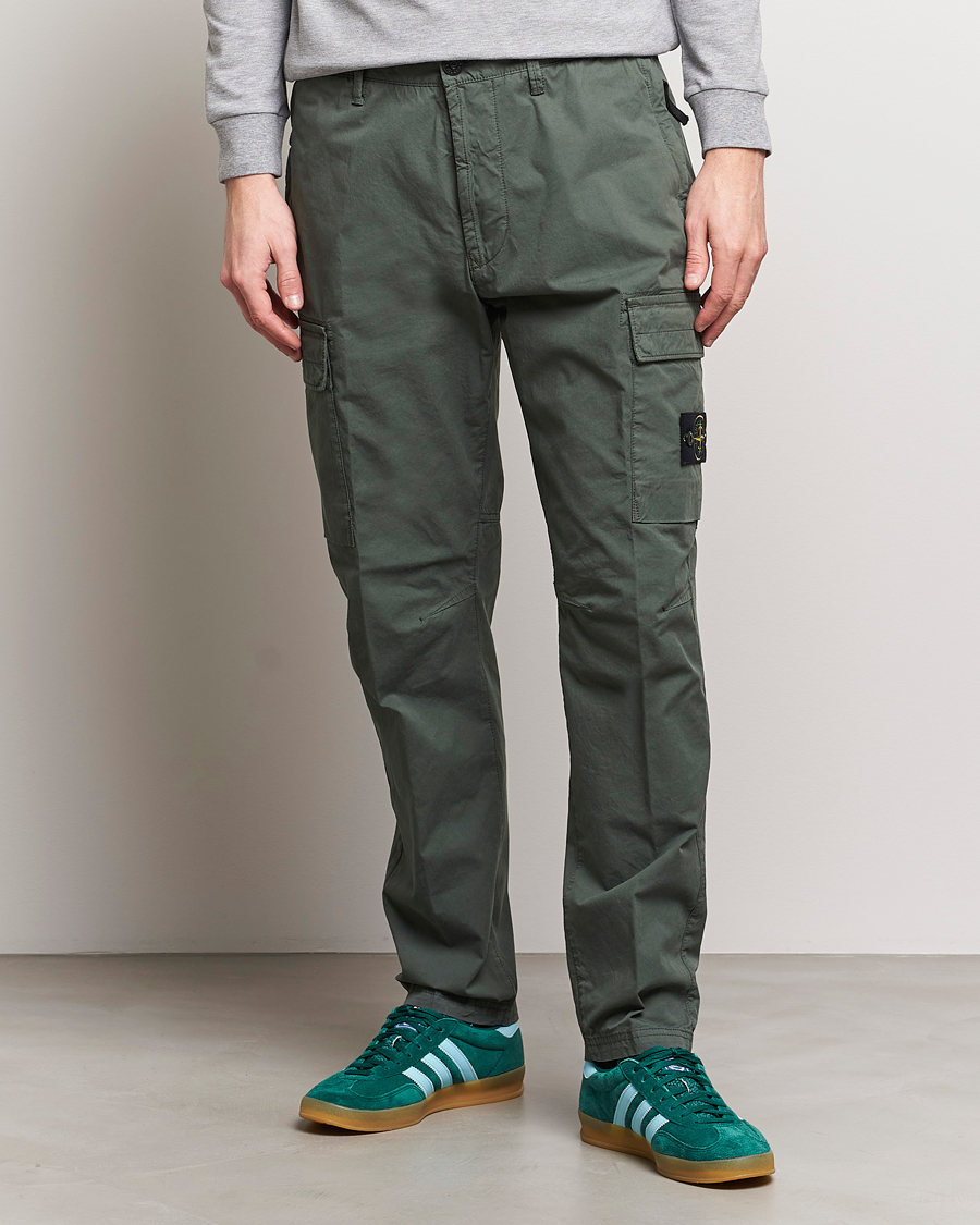 Hombres |  | Stone Island | Tapered Supima Cotton Cargo Pants Musk