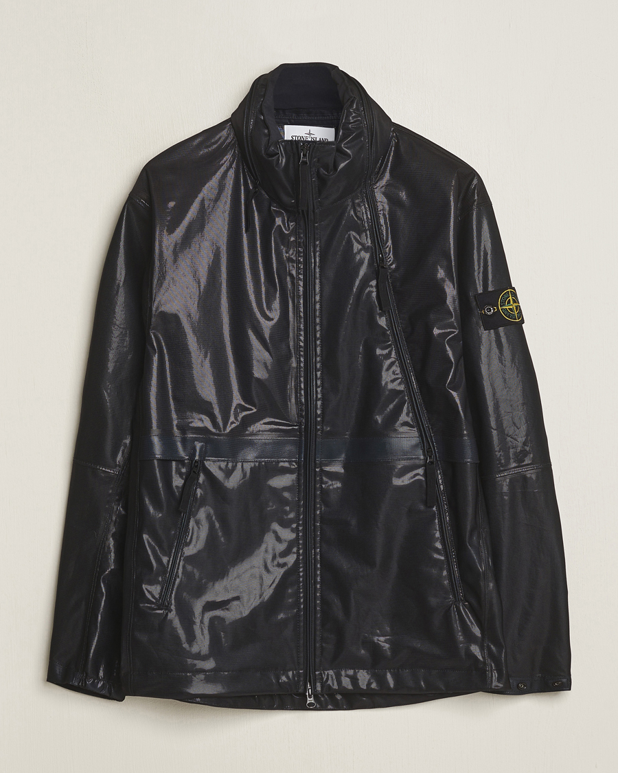 Hombres | Abrigos y chaquetas | Stone Island | Metallic Run Proof Nylon Jacket Cobalt Blue