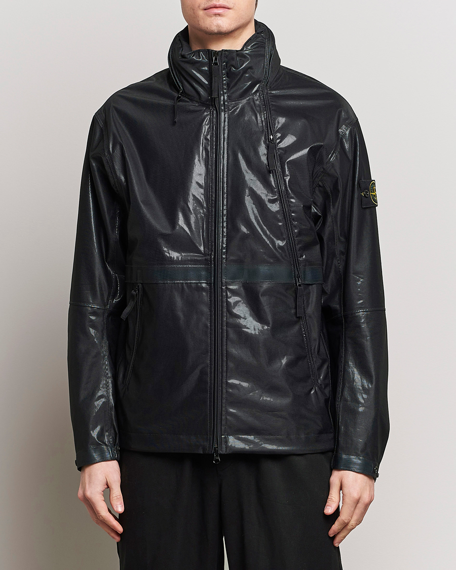 Hombres | Abrigos y chaquetas | Stone Island | Metallic Run Proof Nylon Jacket Cobalt Blue