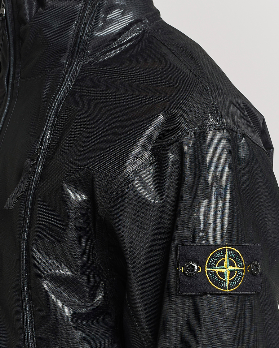 Hombres | Abrigos y chaquetas | Stone Island | Metallic Run Proof Nylon Jacket Cobalt Blue