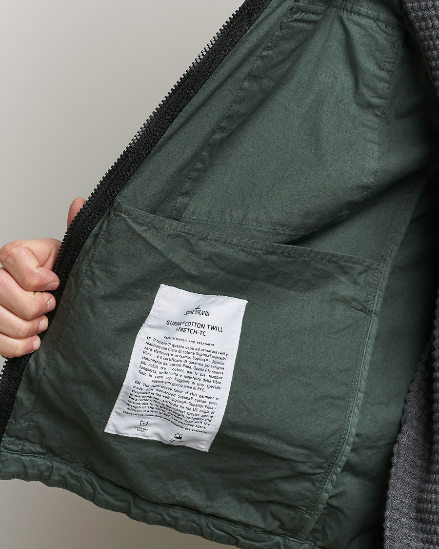 Hombres | Abrigos y chaquetas | Stone Island | Supima Cotton Hooded Jacket Musk