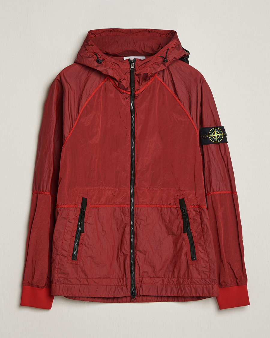 Hombres | Abrigos y chaquetas | Stone Island | Nylon Metal Hooded Jacket Red