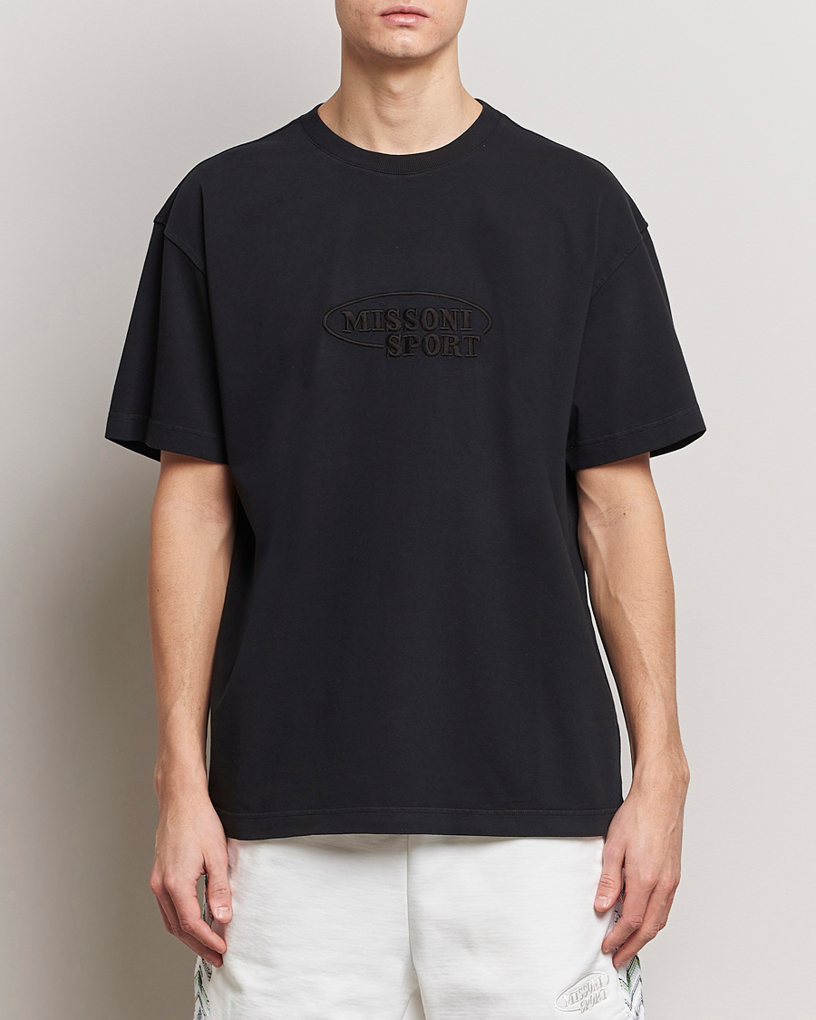 Hombres | Camisetas negras | Missoni | SPORT Short Sleeve T-Shirt Black