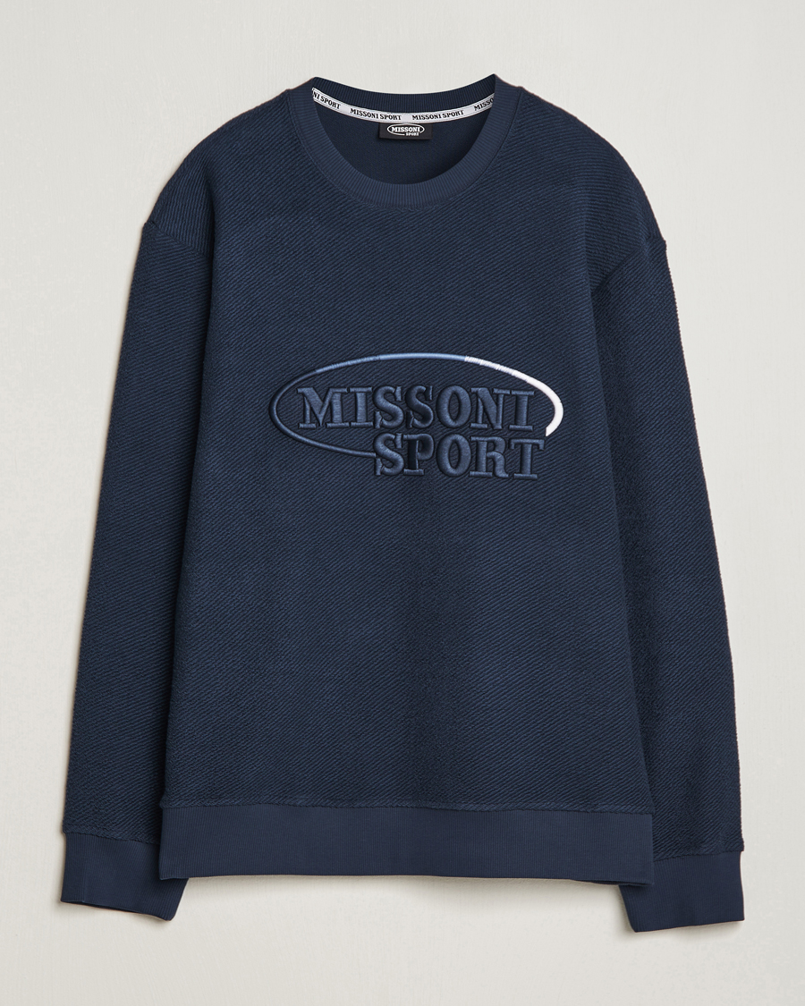 Hombres | Jerséis y prendas de punto | Missoni | SPORT Crewneck Sweatshirt Navy