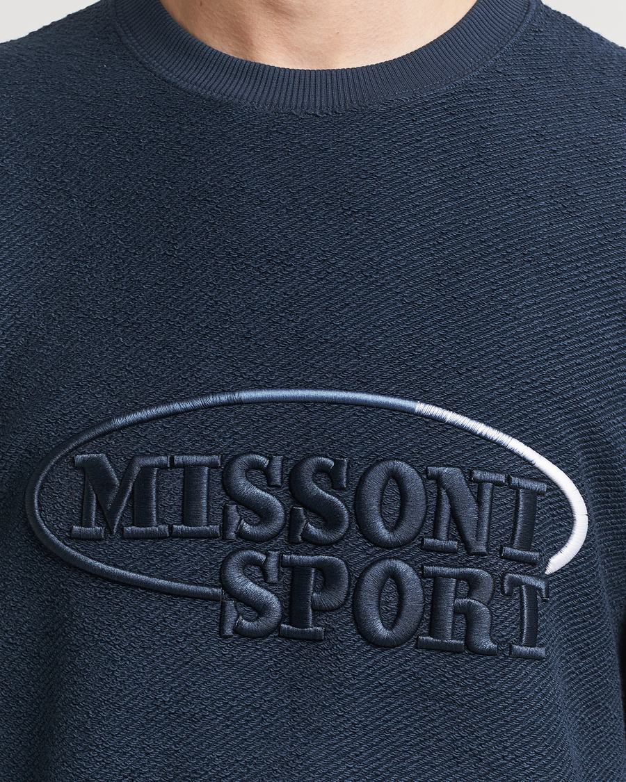 Hombres | Jerséis y prendas de punto | Missoni | SPORT Crewneck Sweatshirt Navy
