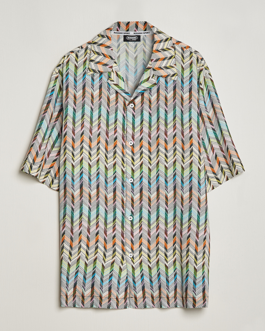 Hombres | Camisas | Missoni | SPORT Short Sleeve Shirt White/Multi