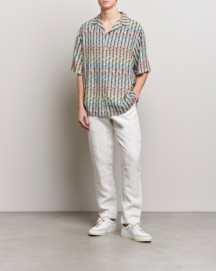 Hombres | Camisas | Missoni | SPORT Short Sleeve Shirt White/Multi