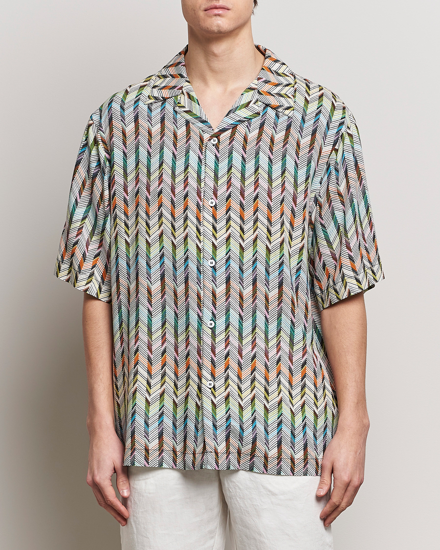 Hombres | Camisas | Missoni | SPORT Short Sleeve Shirt White/Multi