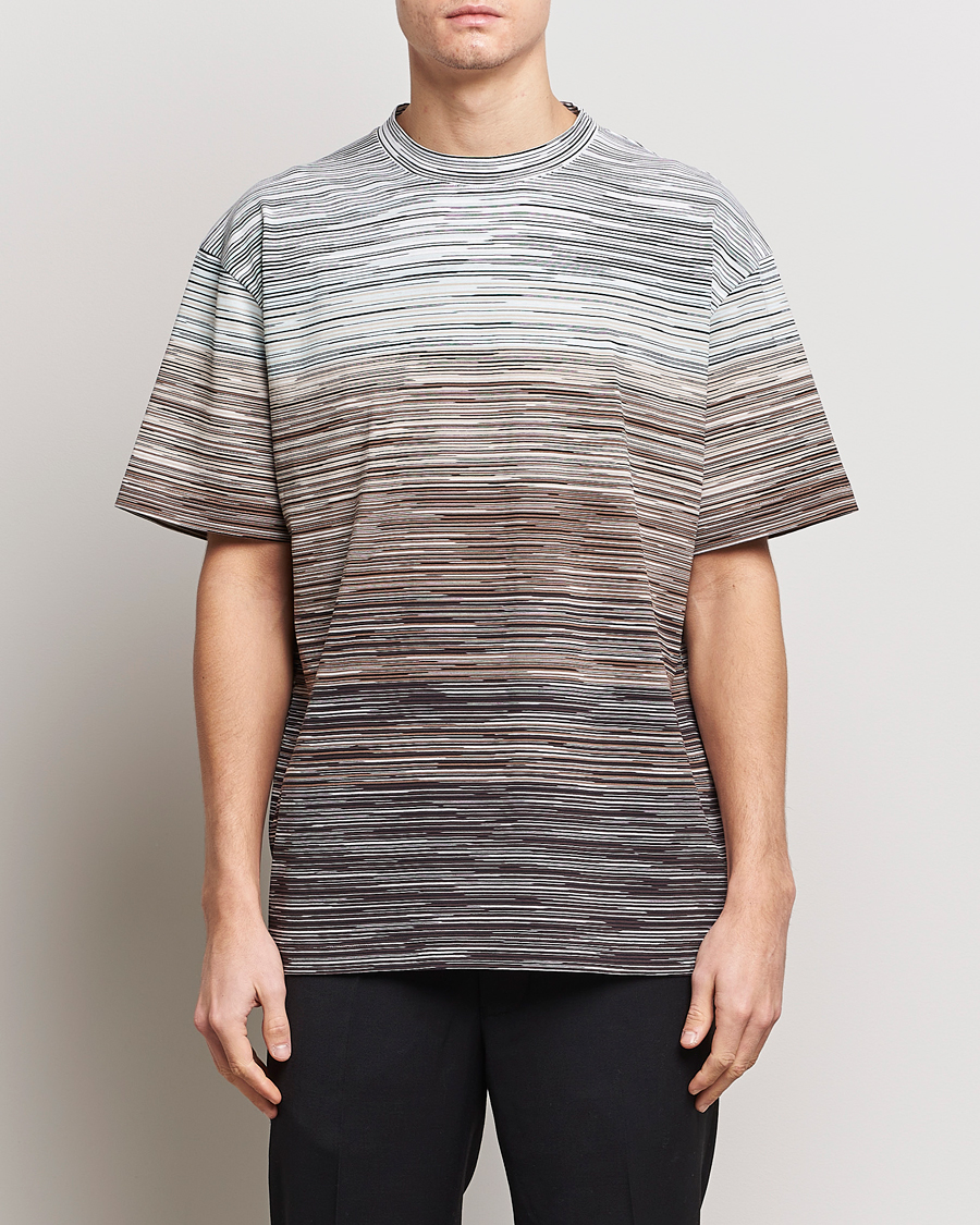 Hombres | Missoni | Missoni | Space Dyed T-Shirt Beige