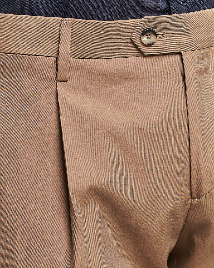 Hombres | Trajes | Lardini | Solaro Cotton Suit Light Brown