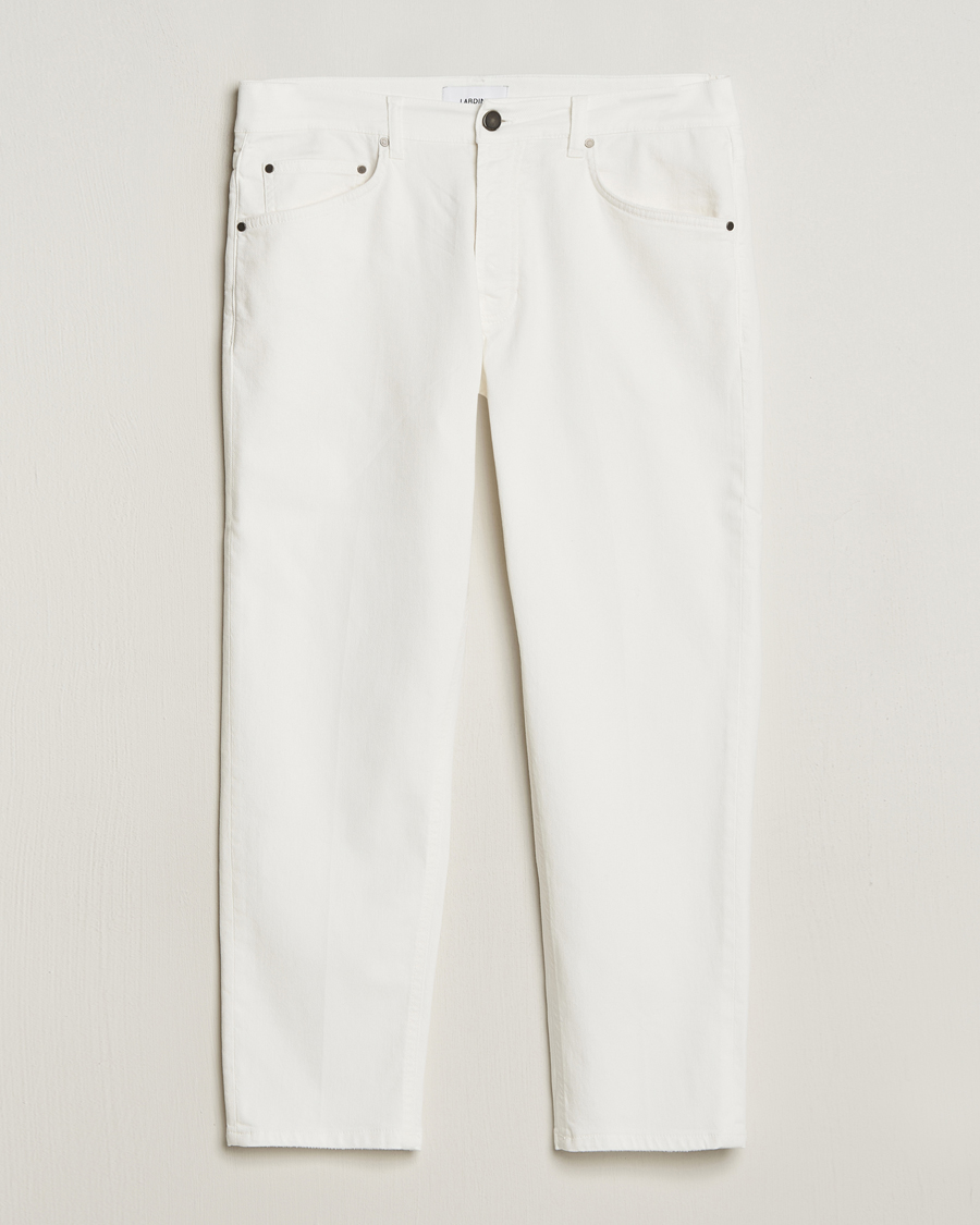 Hombres | Vaqueros | Lardini | Ione Loose Fit Denim White
