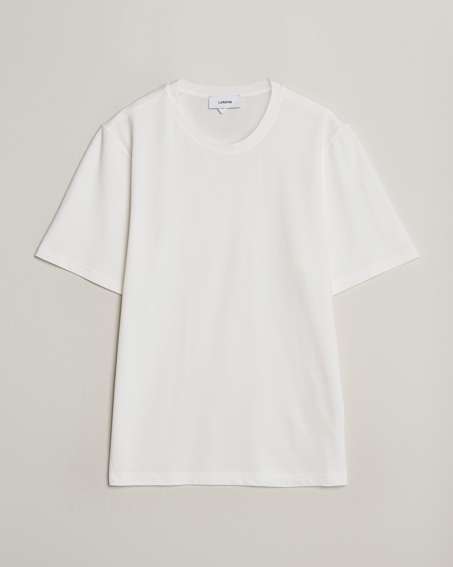 Hombres | Camisetas | Lardini | Ice Cotton T-Shirt White