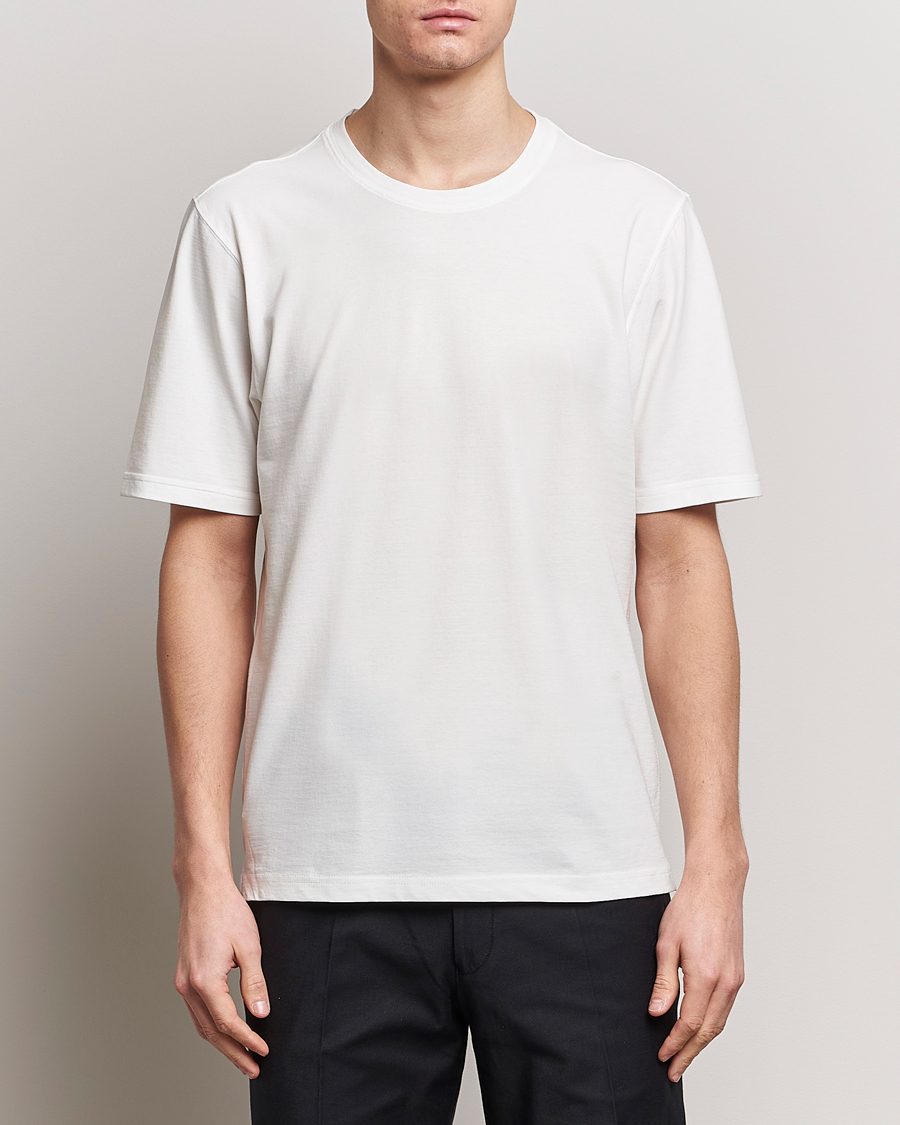 Hombres | Camisetas blancas | Lardini | Ice Cotton T-Shirt White