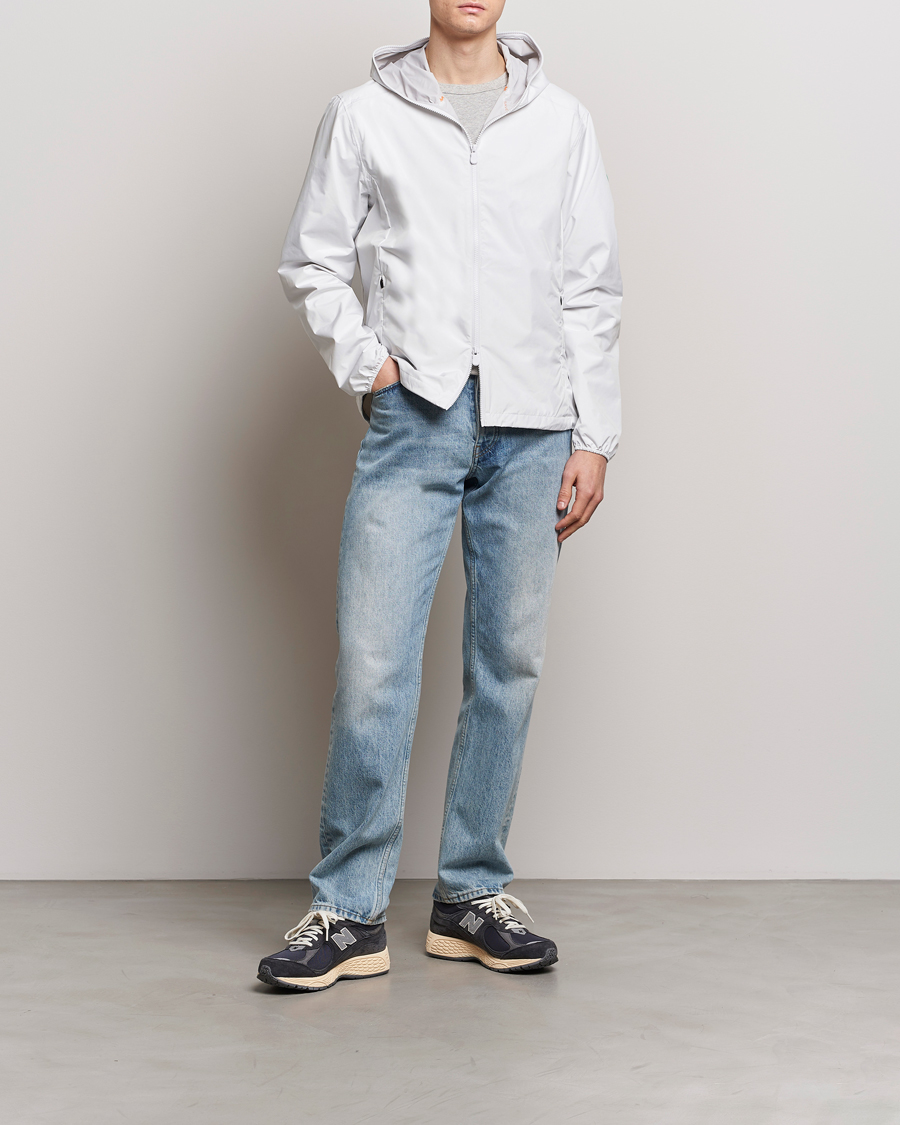 Hombres | Abrigos y chaquetas | Save The Duck | Zayn Lightweight Recycled Water Repellent Jacket White