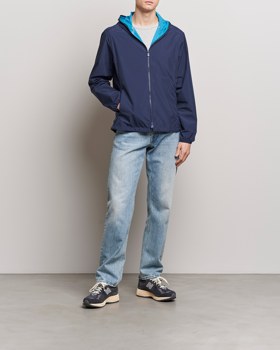 Hombres | Abrigos y chaquetas | Save The Duck | Zayn Lightweight Recycled Water Repellent Jacket Navy
