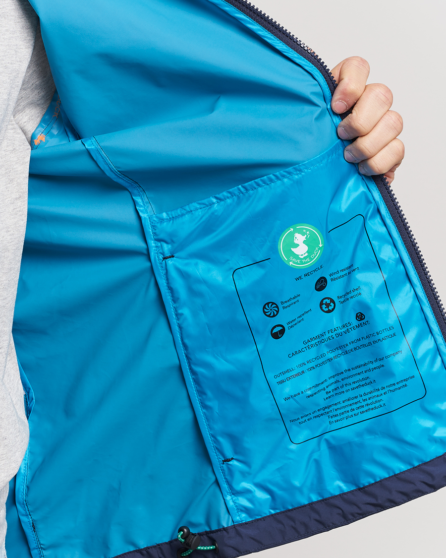 Hombres | Abrigos y chaquetas | Save The Duck | Zayn Lightweight Recycled Water Repellent Jacket Navy