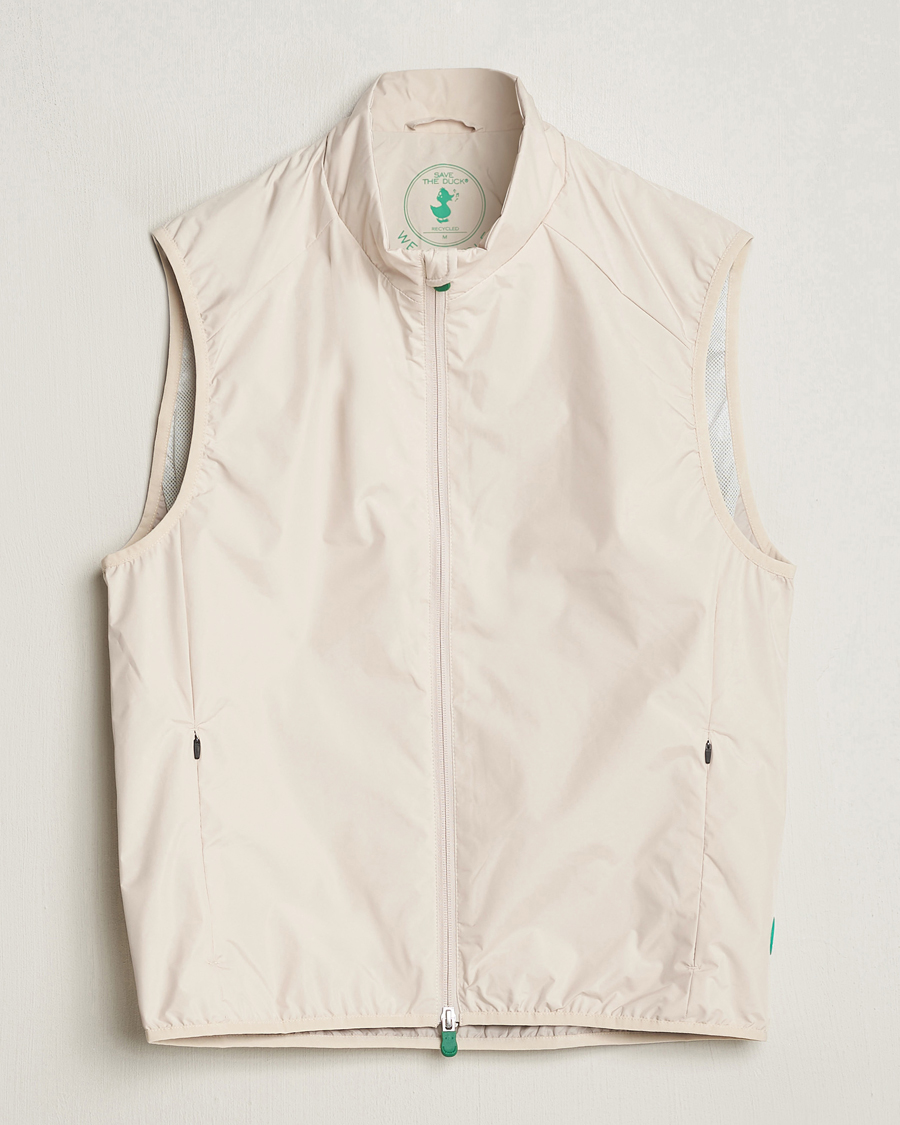 Hombres | Abrigos y chaquetas | Save The Duck | Mars Lightweight Vest Shore Beige