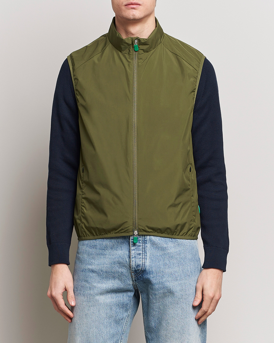 Hombres | Abrigos y chaquetas | Save The Duck | Mars Lightweight Vest Dusty Olive