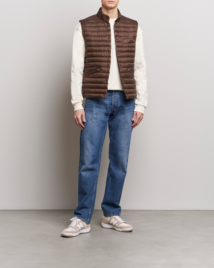 Hombres | Abrigos y chaquetas | Save The Duck | Aiko Lightweigt Padded Vest Soil Brown