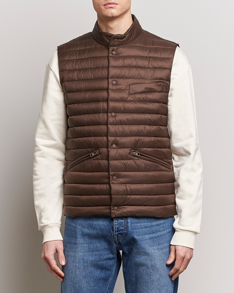 Hombres | Abrigos y chaquetas | Save The Duck | Aiko Lightweigt Padded Vest Soil Brown
