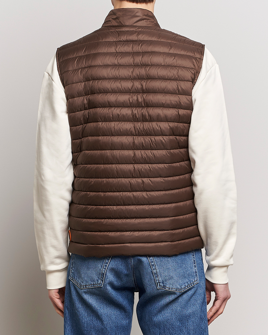 Hombres | Abrigos y chaquetas | Save The Duck | Aiko Lightweigt Padded Vest Soil Brown