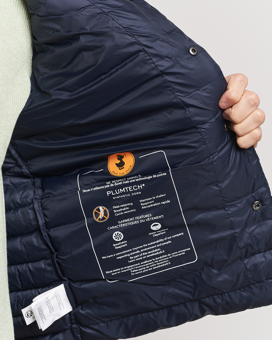 Hombres | Abrigos y chaquetas | Save The Duck | Aiko Lightweigt Padded Vest Blue Black