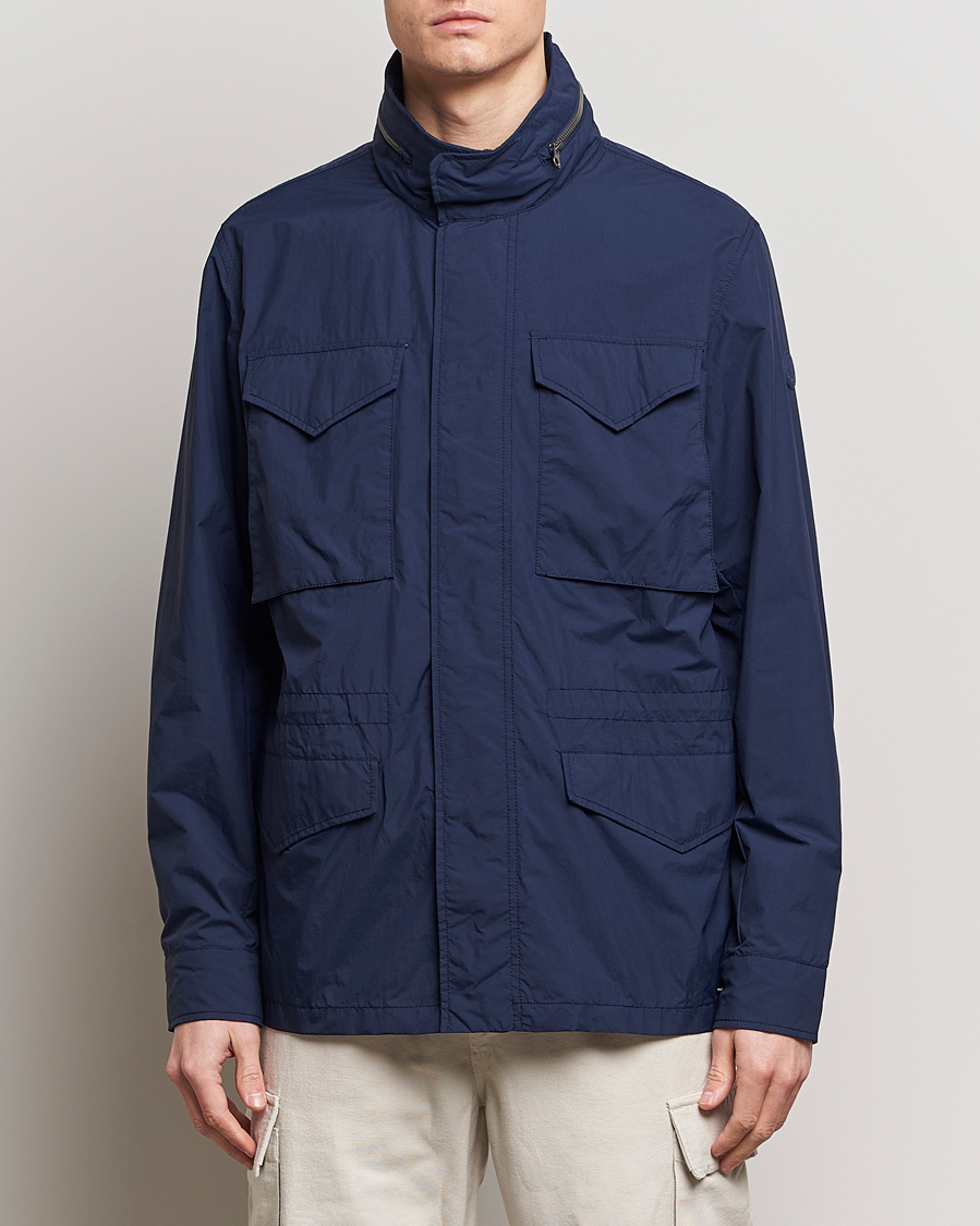 Hombres | Abrigos y chaquetas | Save The Duck | Mako Water Repellent Nylon Field Jacket Navy Blue