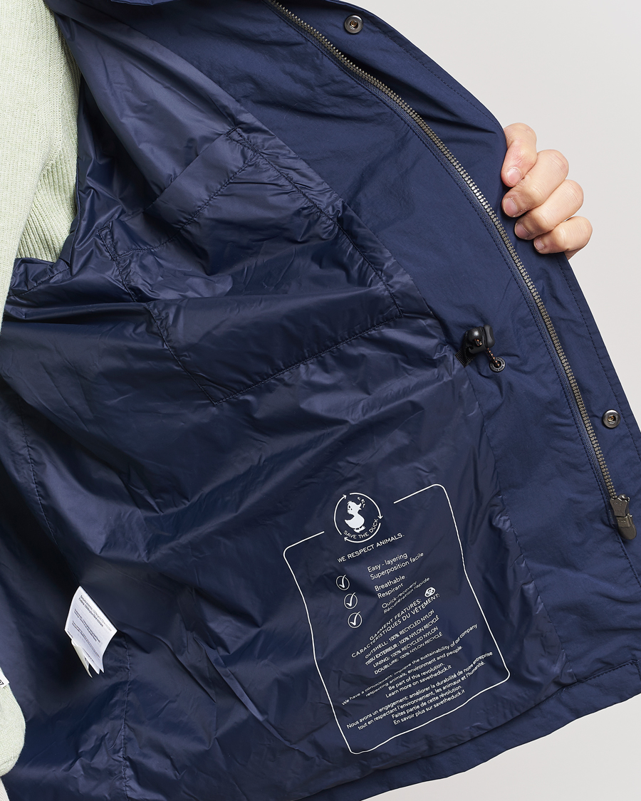 Hombres | Abrigos y chaquetas | Save The Duck | Mako Water Repellent Nylon Field Jacket Navy Blue