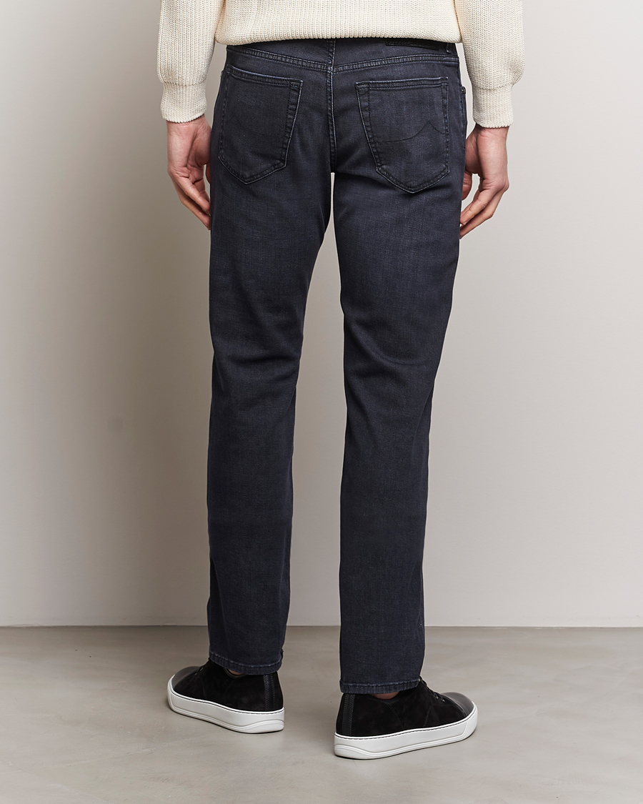 Hombres | Vaqueros | Jacob Cohën | Bard Slim Fit Stretch Jeans Grey Black