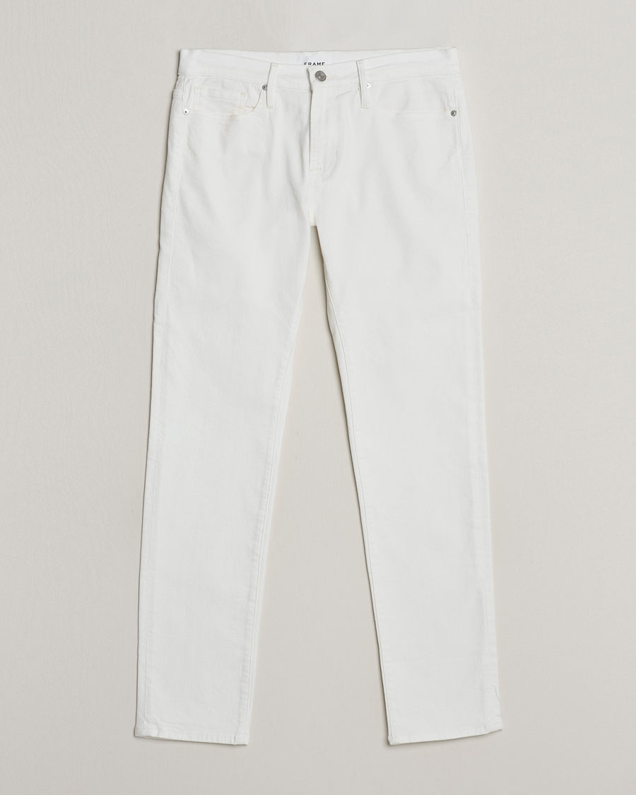 Hombres | Vaqueros | FRAME | L'Homme Slim Stretch Jeans Whisper White