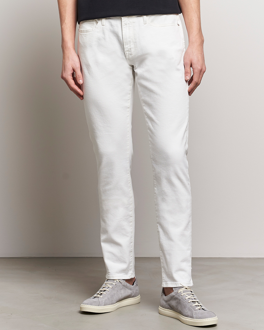 Hombres |  | FRAME | L'Homme Slim Stretch Jeans Whisper White
