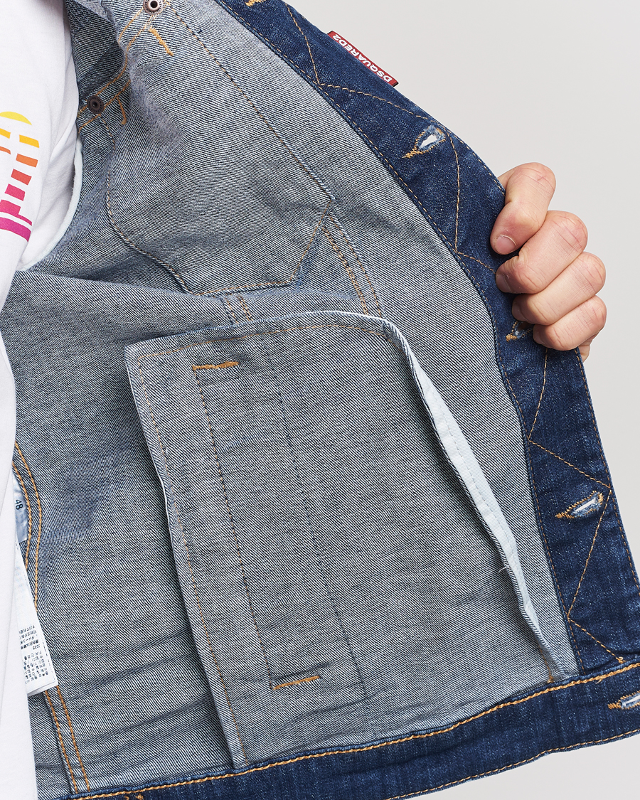 Hombres | Abrigos y chaquetas | Dsquared2 | Dan Denim Jacket Blue
