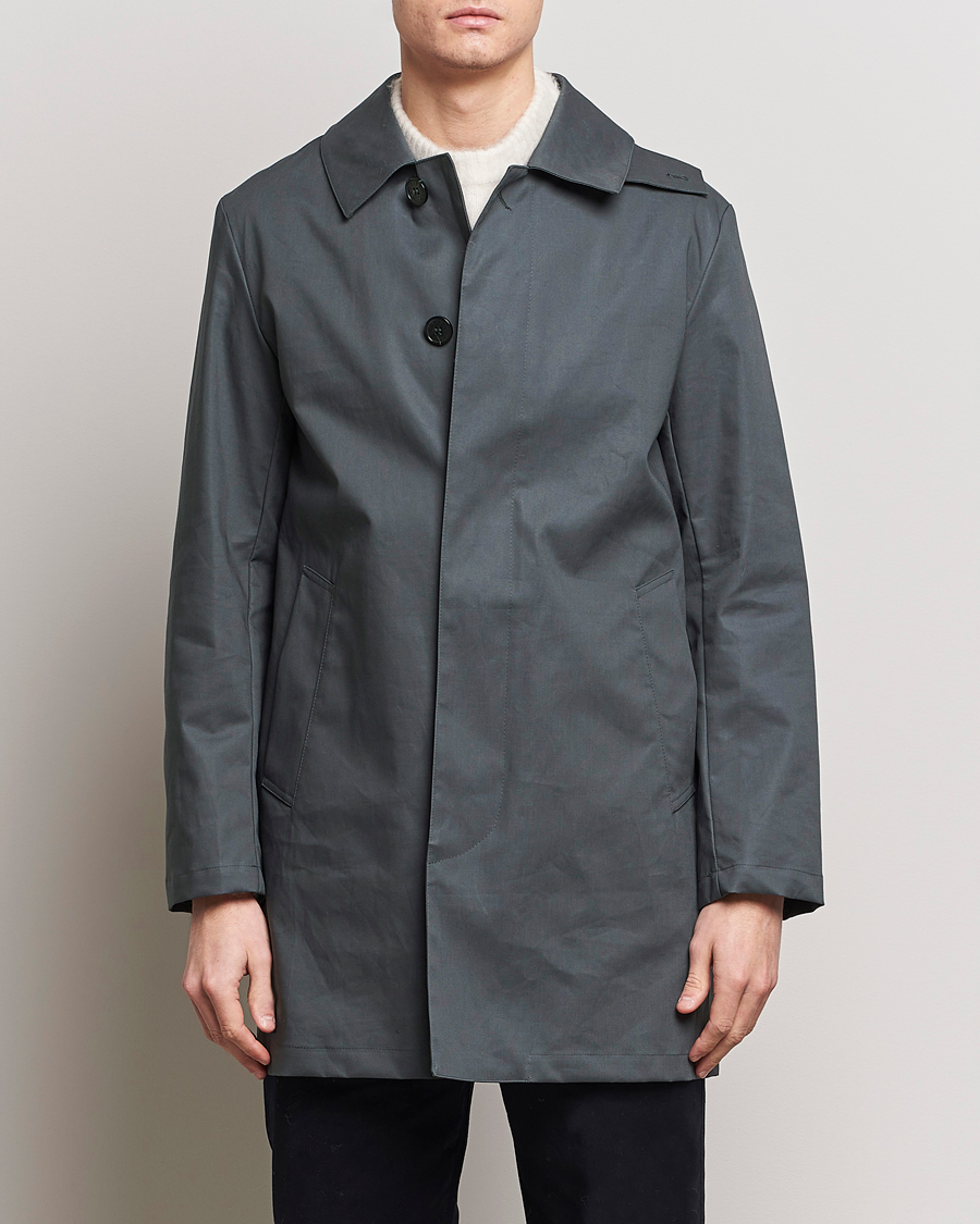 Hombres | Abrigos y chaquetas | Mackintosh | Cambridge Car Coat Cool Grey