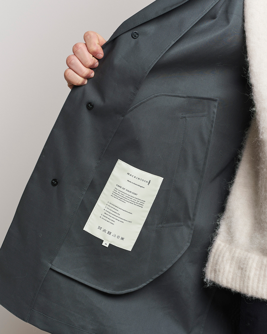 Hombres | Abrigos y chaquetas | Mackintosh | Cambridge Car Coat Cool Grey