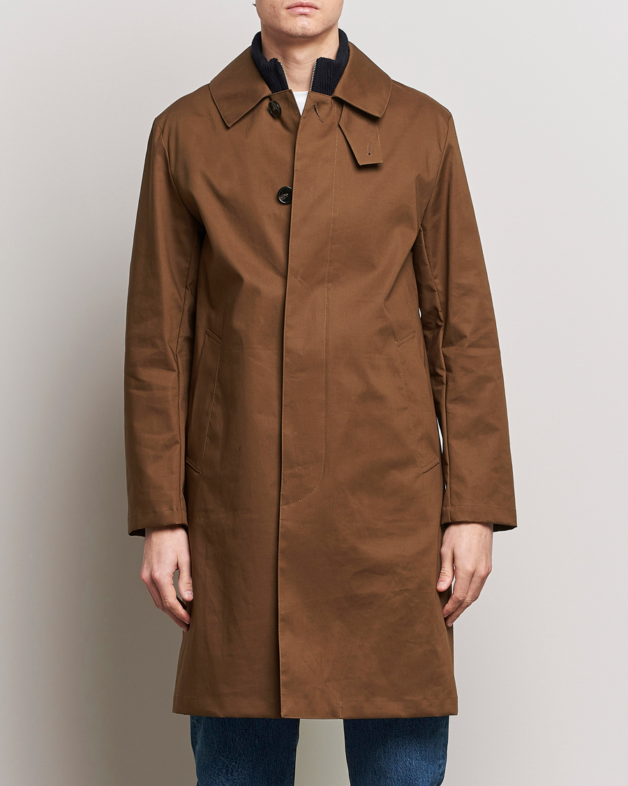 Hombres | Abrigos y chaquetas | Mackintosh | Manchester Car Coat Desert Palm