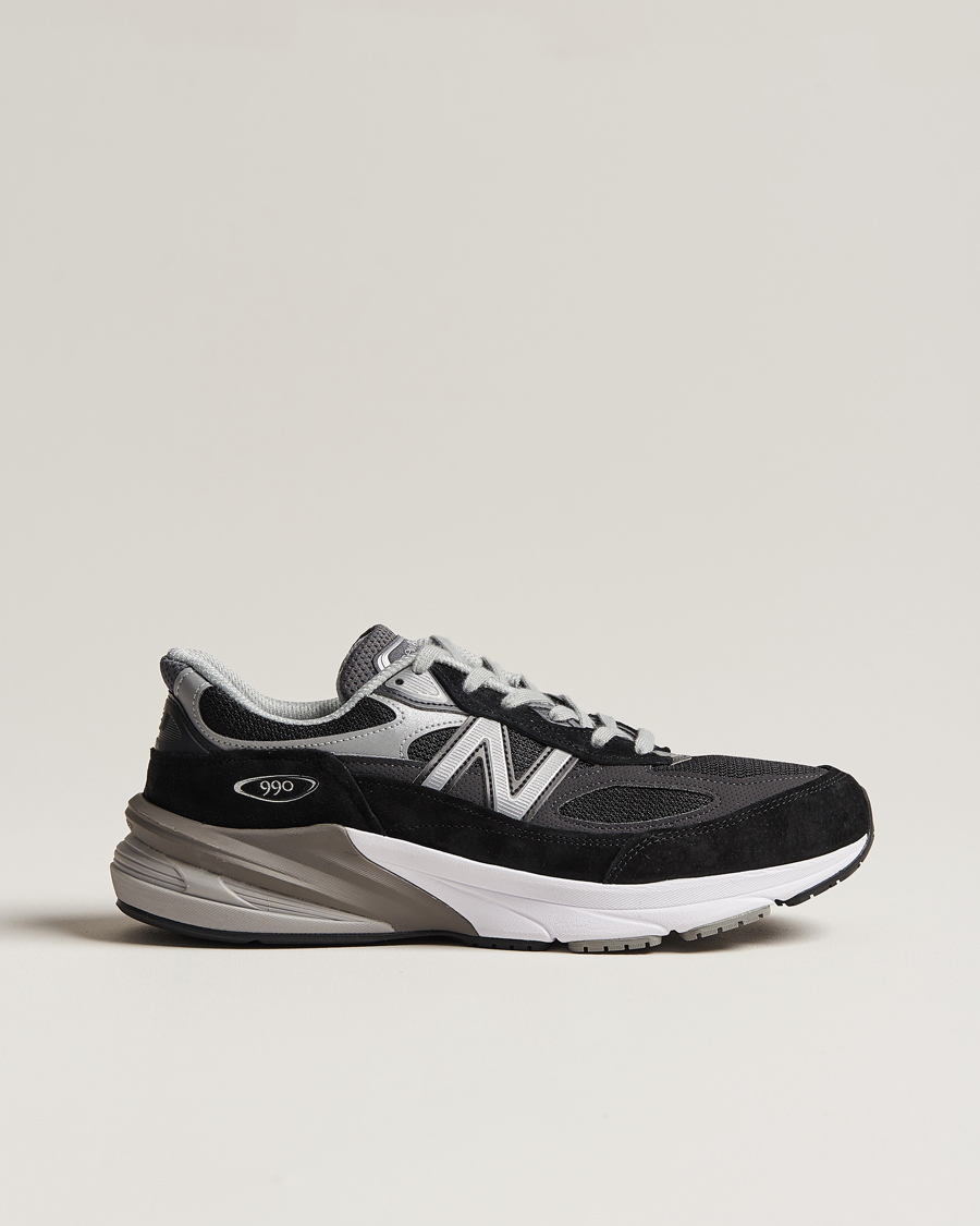Hombres | Zapatillas | New Balance Made In US & UK | New Balance Made in USA 990v6 Sneakers Black