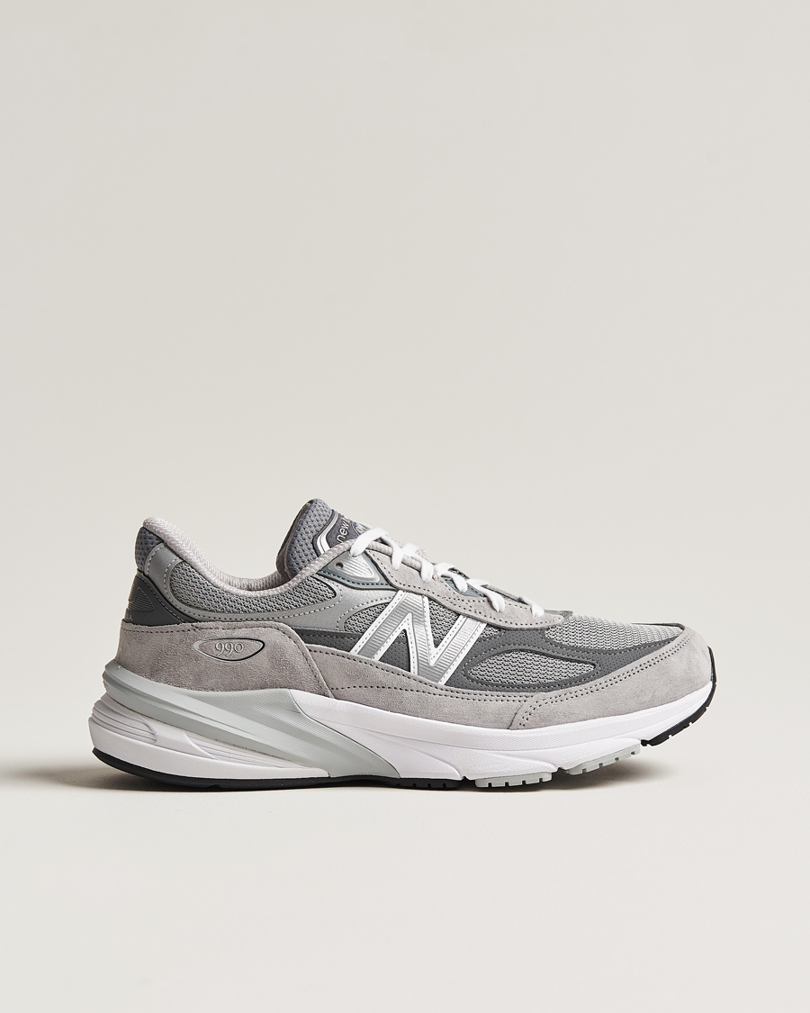 Hombres | Zapatillas | New Balance Made In US & UK | New Balance Made in Made In USA 990v6 Sneakers Grey