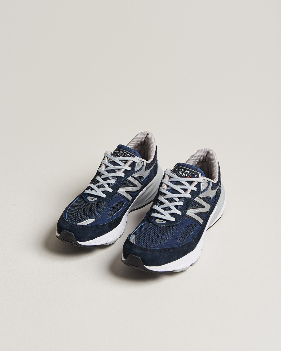 Hombres | Zapatillas running | New Balance | Made in USA 990v6 Sneakers Navy/White