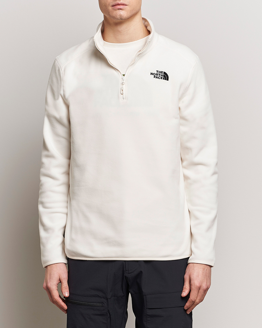 Hombres | Jerséis y prendas de punto | The North Face | Glacier 1/4 Zip Fleece White Dune