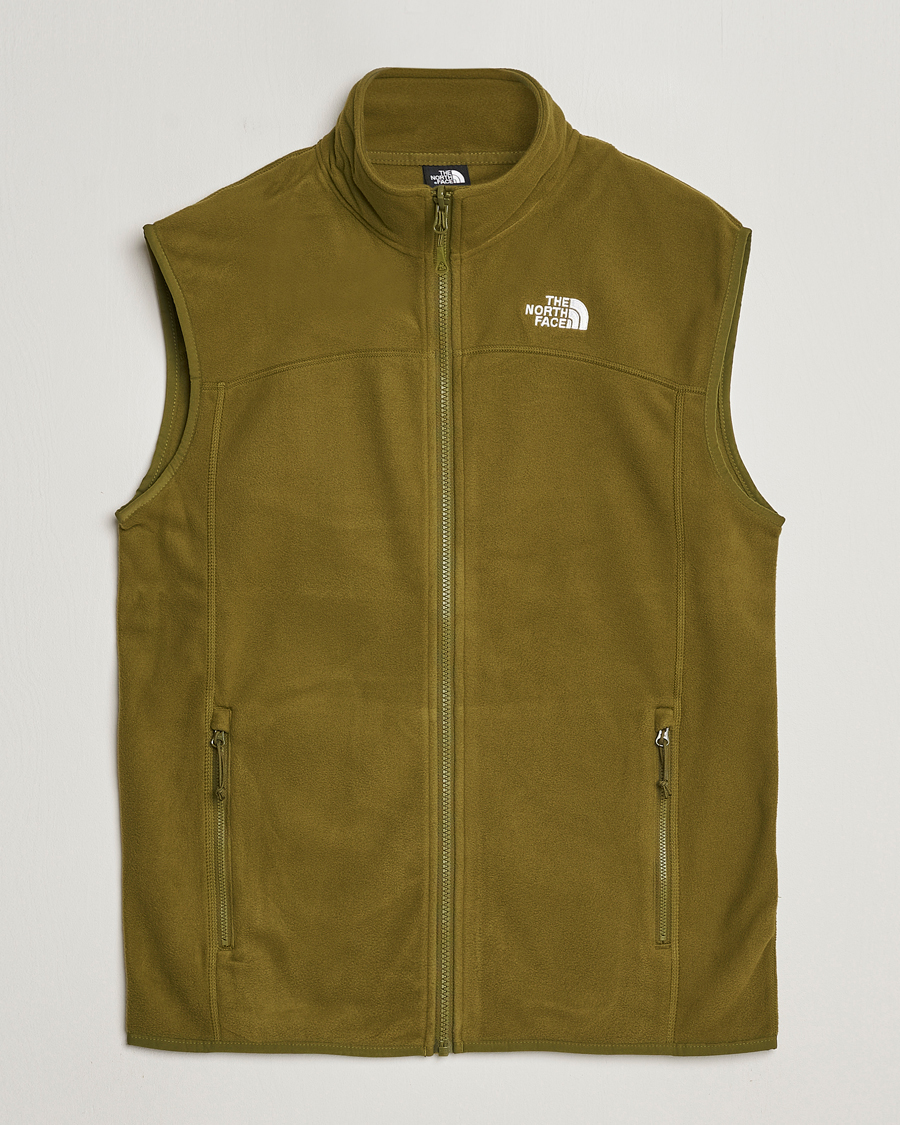 Hombres | Jerséis y prendas de punto | The North Face | Glaicer Fleece Vest New Taupe Green