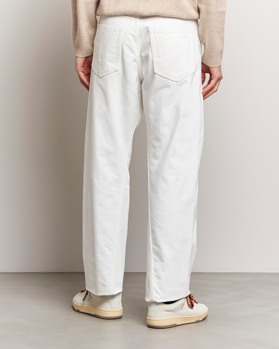 Hombres | Pantalones | Lanvin | Regular Fit 5-Pocket Pants Optic White