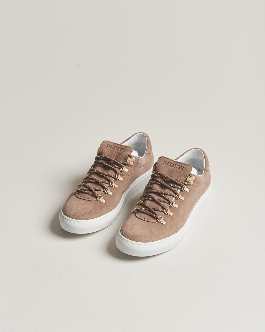 Hombres |  | Diemme | Marostica Low Sneaker Fallow Taupe Suede