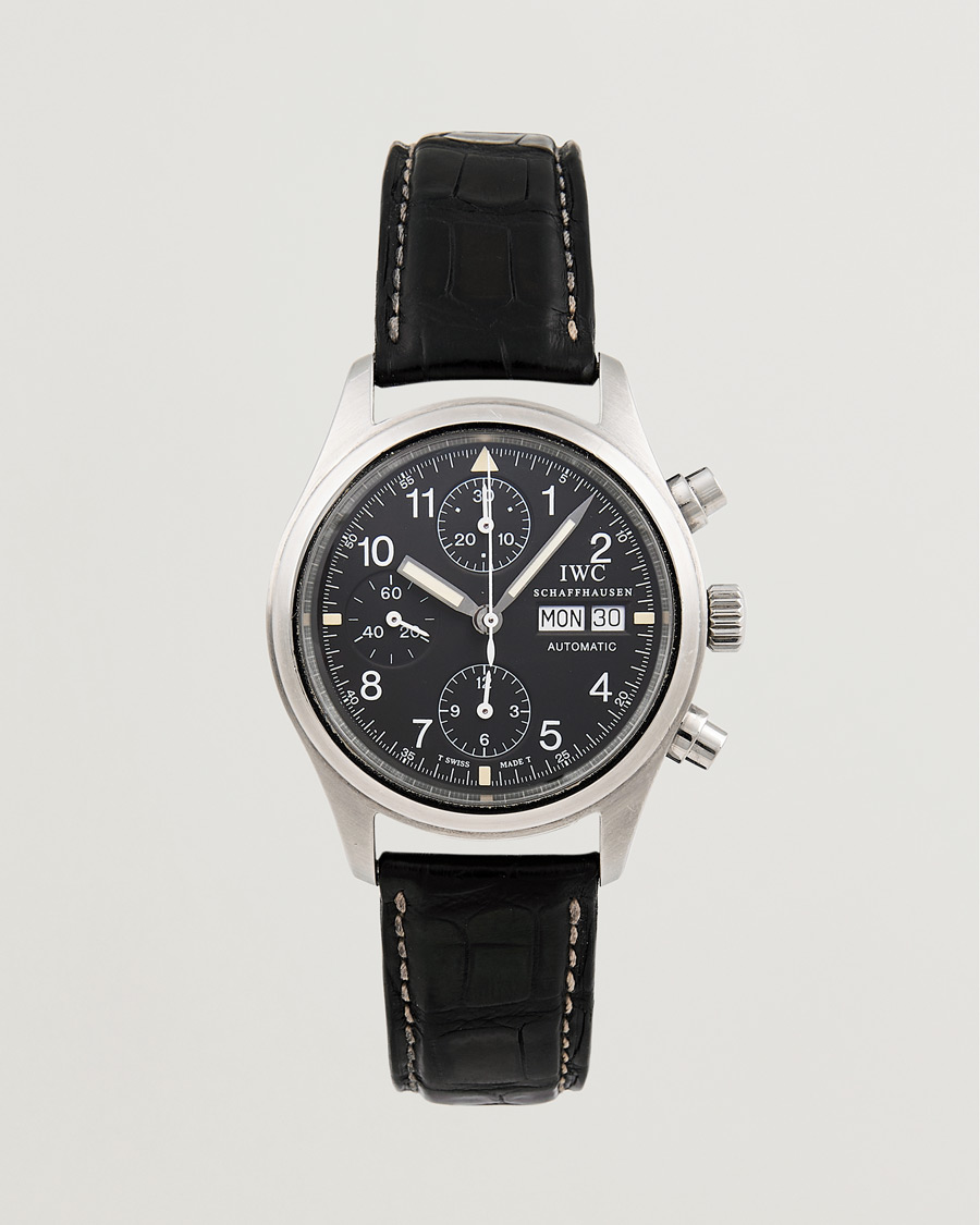Hombres | IWC Pre-Owned Pilot Chronograph IW3706 Silver | IWC Pre-Owned | Pilot Chronograph IW3706 Silver