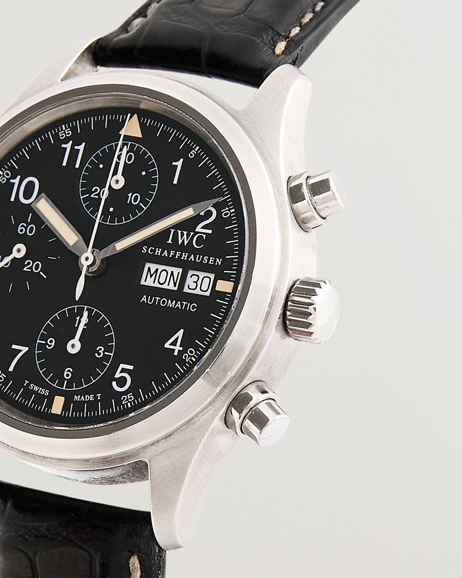 Hombres | IWC Pre-Owned Pilot Chronograph IW3706 Silver | IWC Pre-Owned | Pilot Chronograph IW3706 Silver