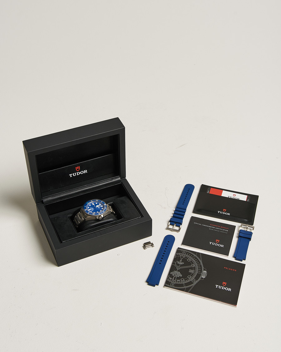 Hombres | Tudor Pre-Owned Pelagos 25600TB Silver | Tudor Pre-Owned | Pelagos 25600TB Silver