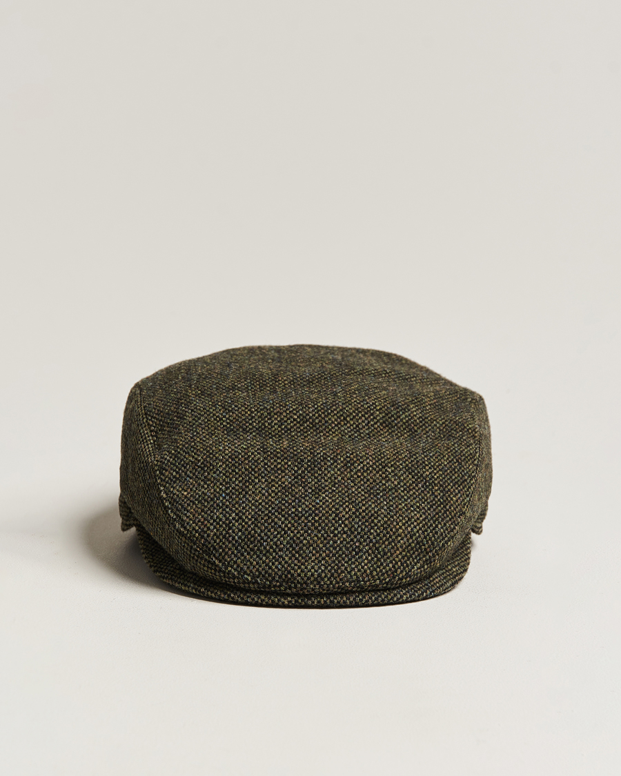 Hombres | Wigéns Ivy Slim Donegal Wool Olive | Wigéns | Ivy Slim Donegal Wool Olive
