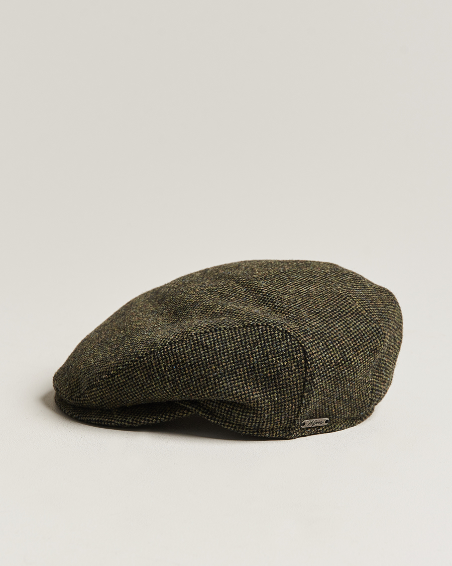Hombres | Wigéns Ivy Slim Donegal Wool Olive | Wigéns | Ivy Slim Donegal Wool Olive